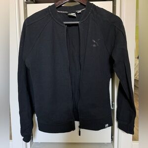 Puma black Zip-Up Hoodie
